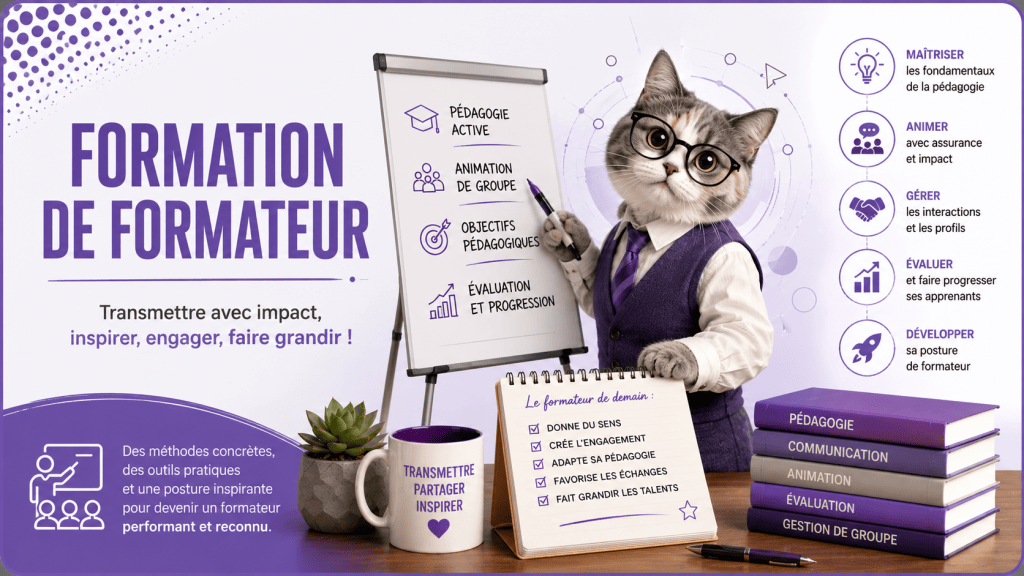 Bannière visuelle de présentation de la formation