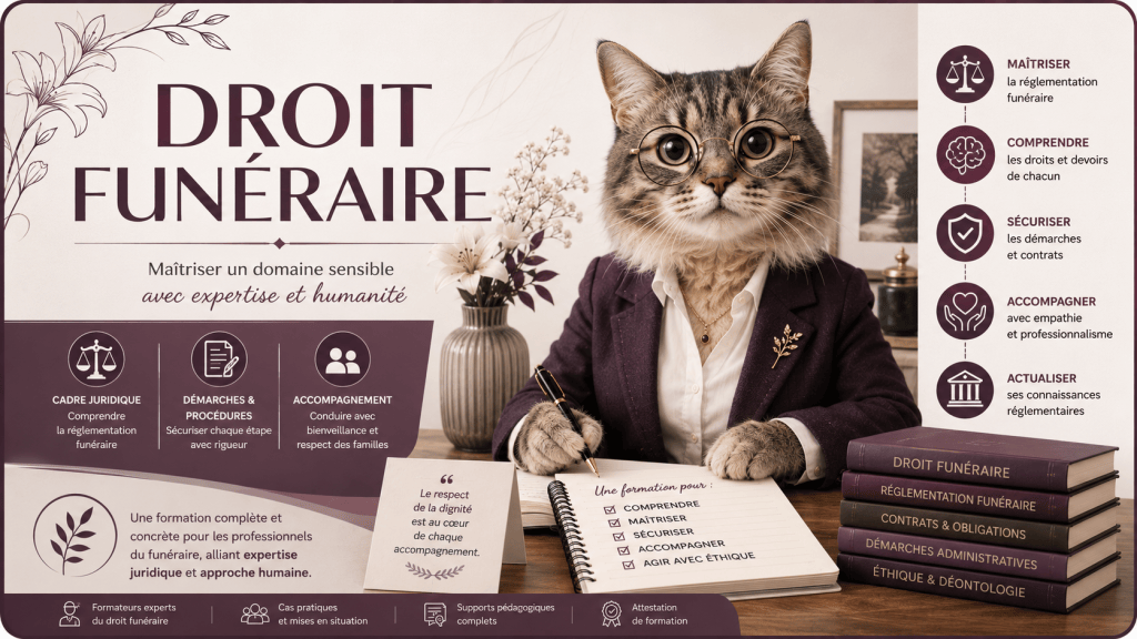Bannière visuelle de présentation de la formation