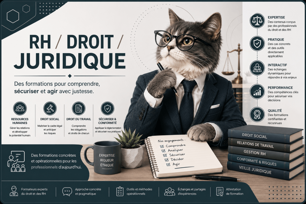Bannière visuelle de présentation de la formation