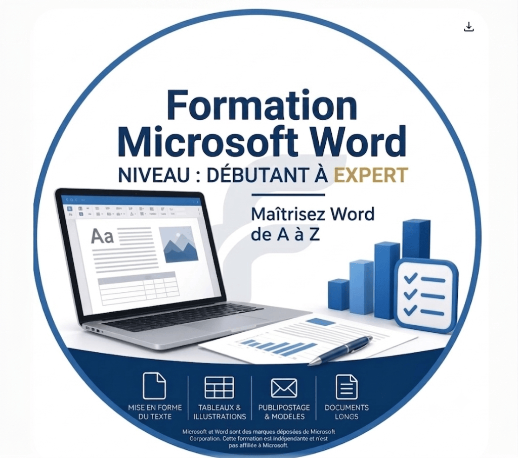 Bannière visuelle de présentation de la formation