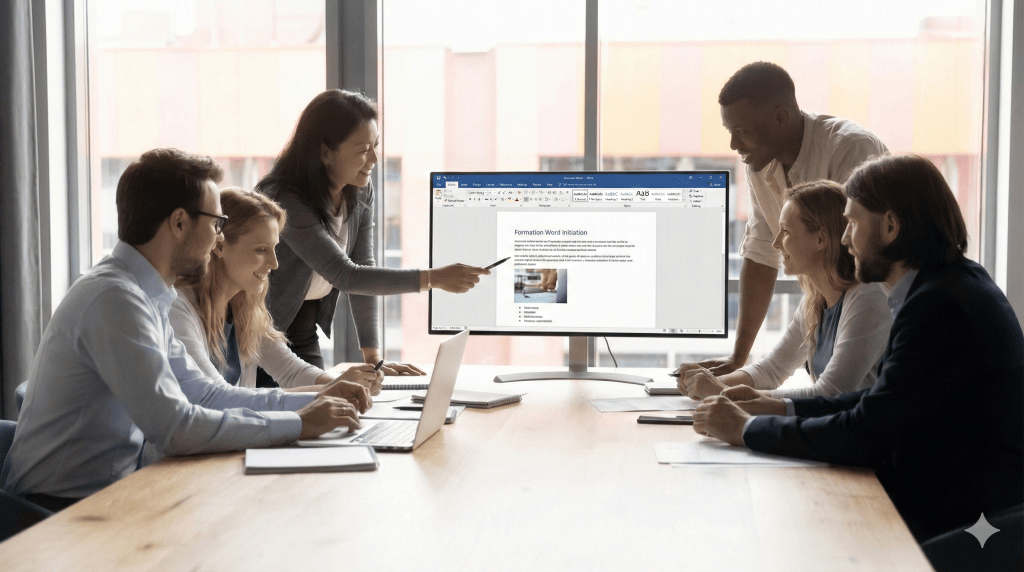 Bannière visuelle de présentation de la formation
