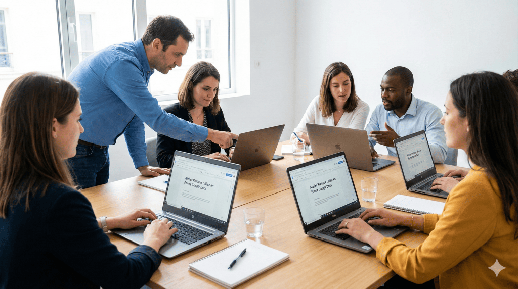 Bannière visuelle de présentation de la formation