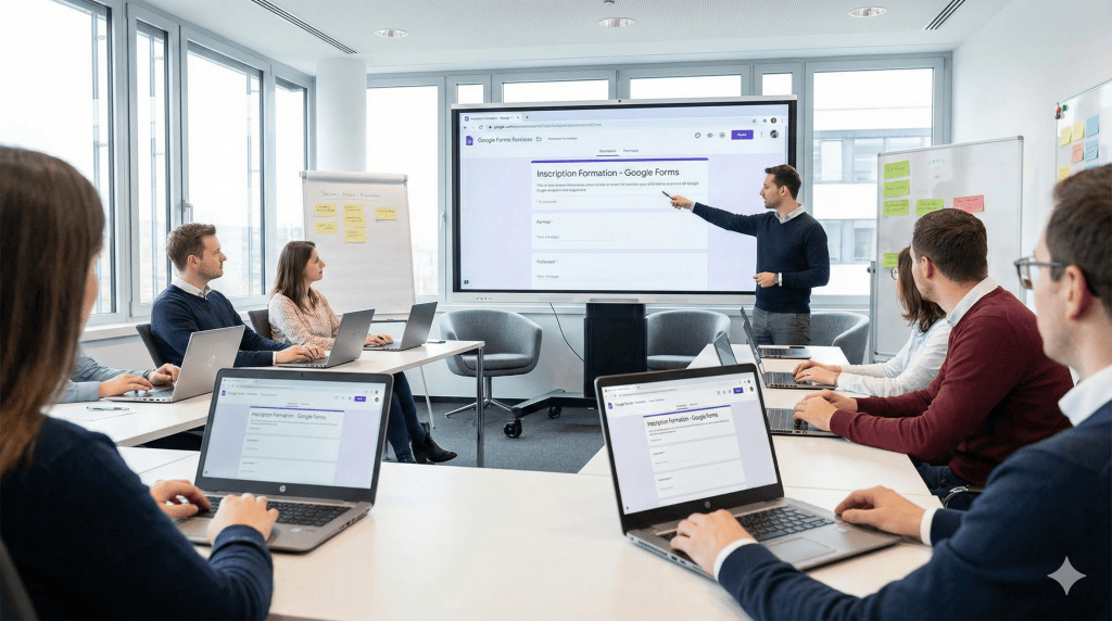 Bannière visuelle de présentation de la formation