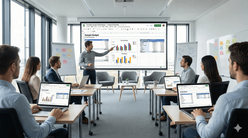 Bannière visuelle de présentation de la formation