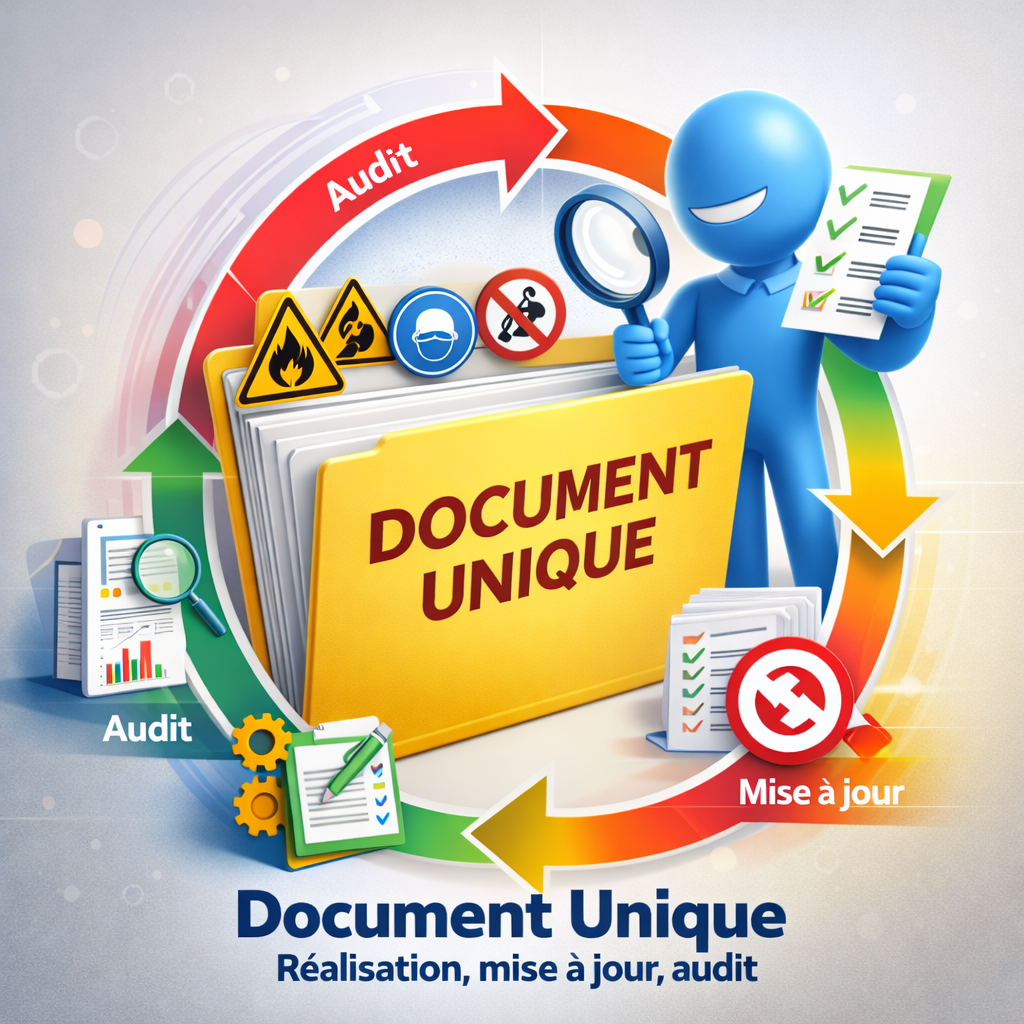 Document unique : réalisation, mise à jour et audit des risques professionnels