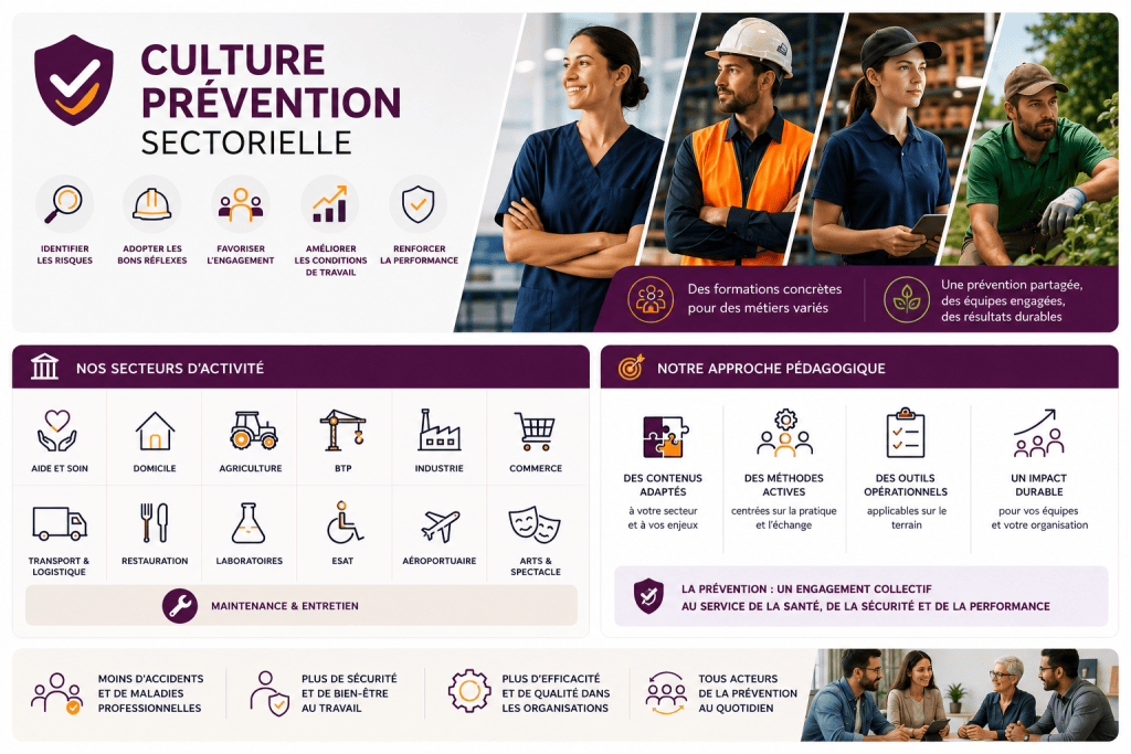 Bannière visuelle de présentation de la formation