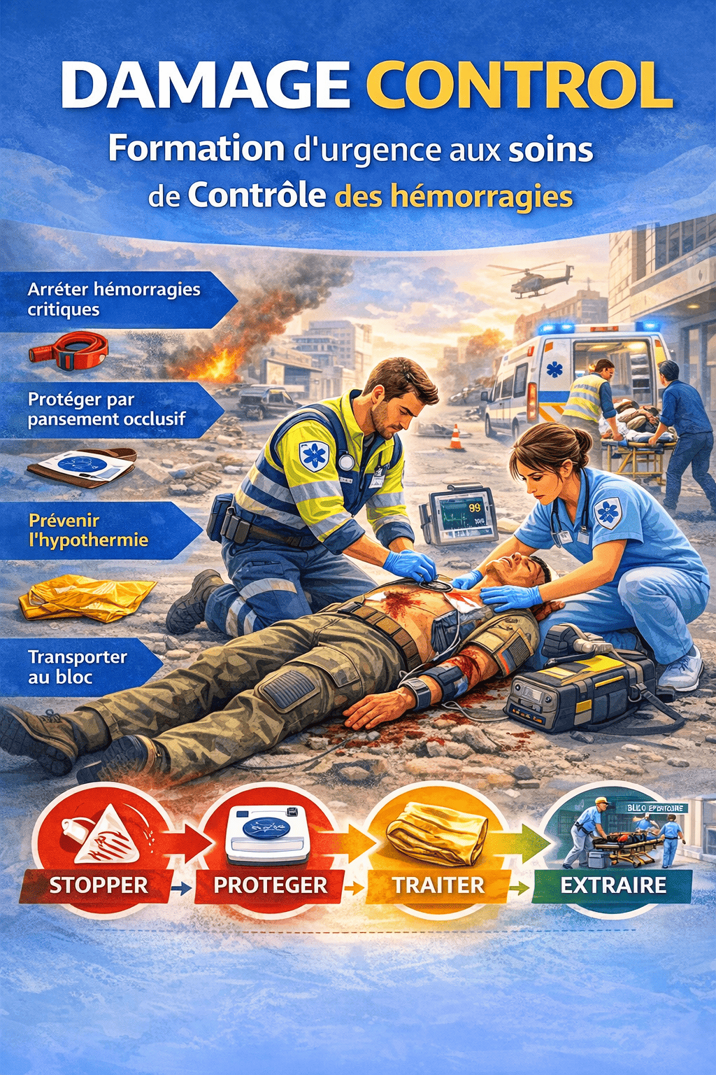 Bannière visuelle de présentation de la formation