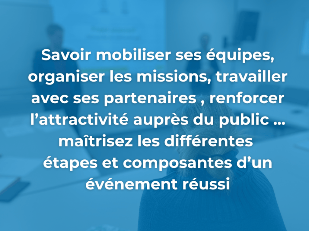 Bannière visuelle de présentation de la formation