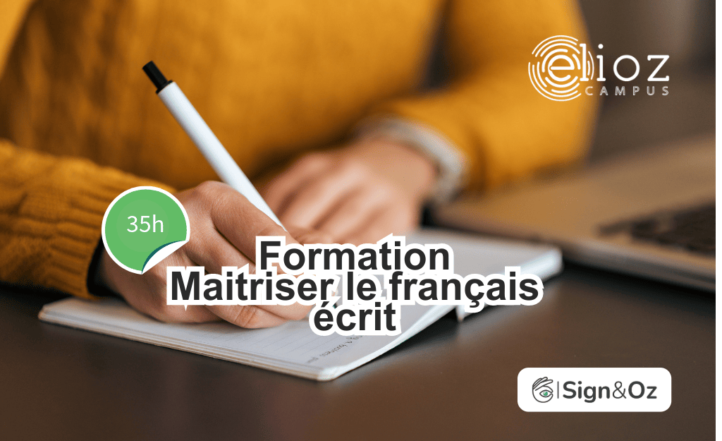 Bannière visuelle de présentation de la formation