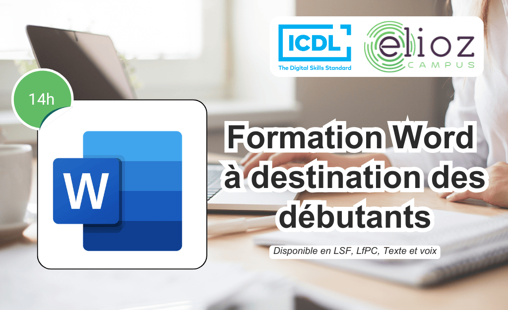 Bannière visuelle de présentation de la formation