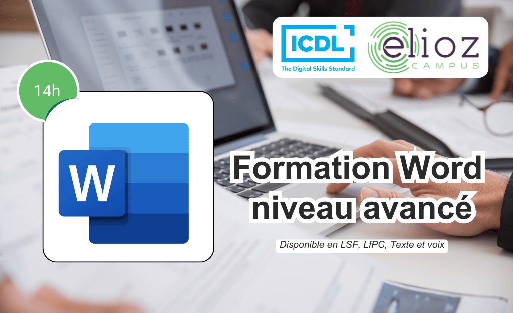 Bannière visuelle de présentation de la formation
