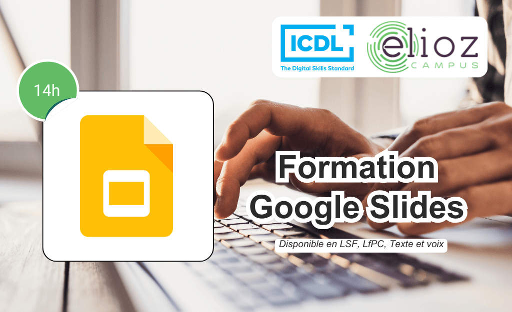 Bannière visuelle de présentation de la formation