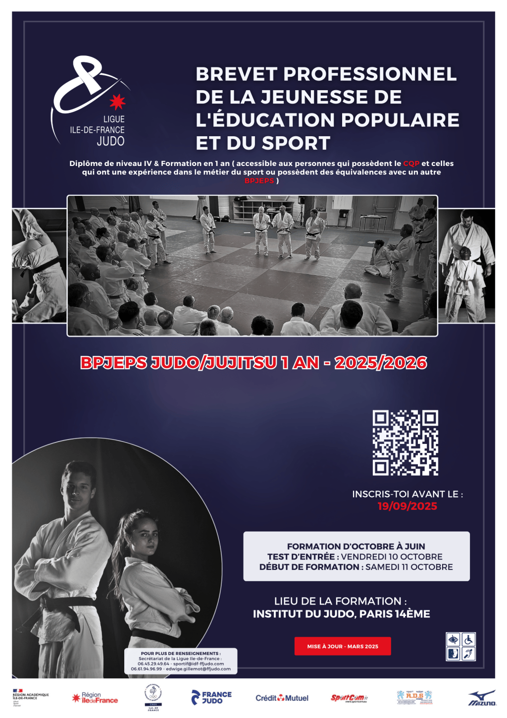 Bannière visuelle de présentation de la formation
