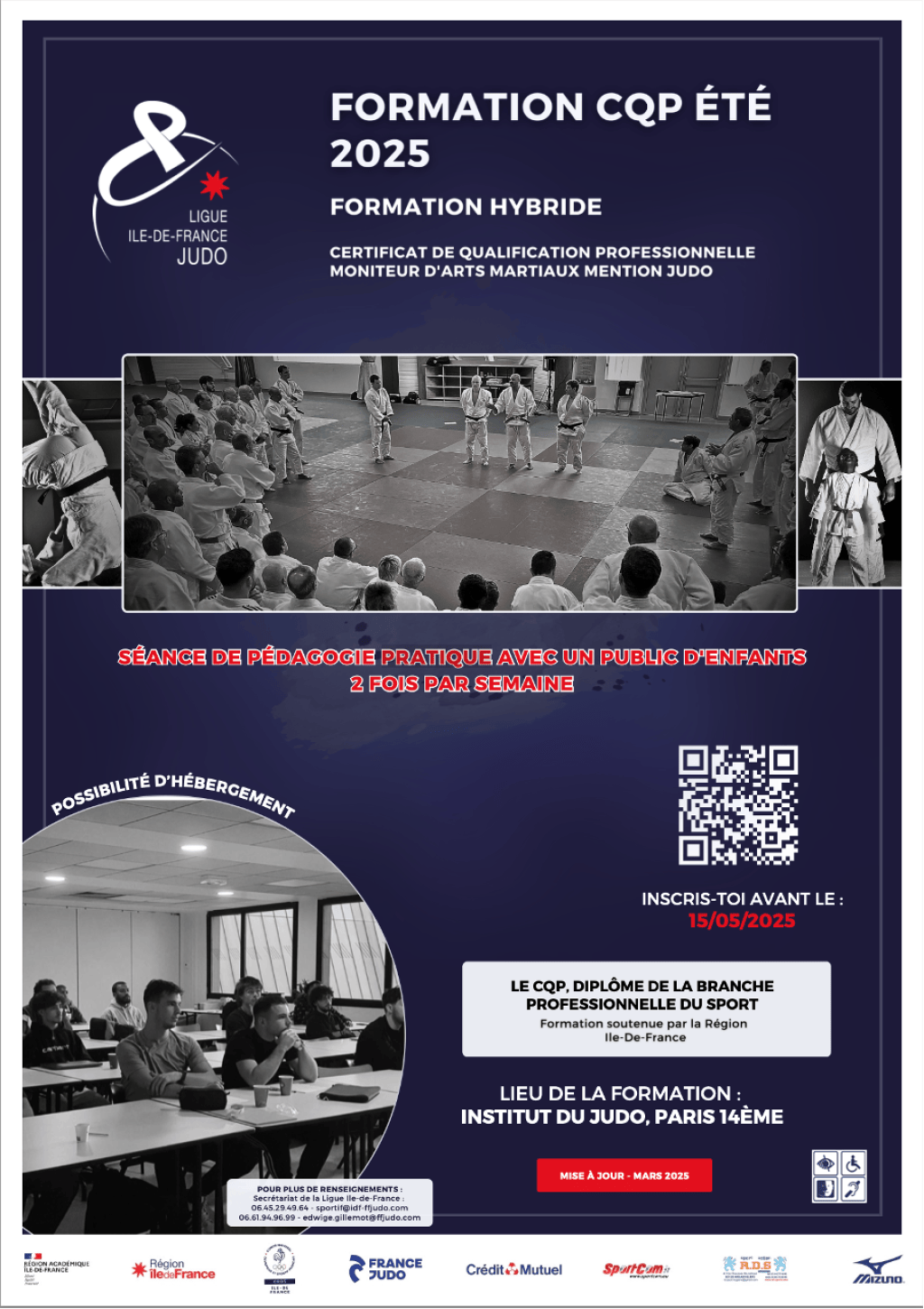 Bannière visuelle de présentation de la formation