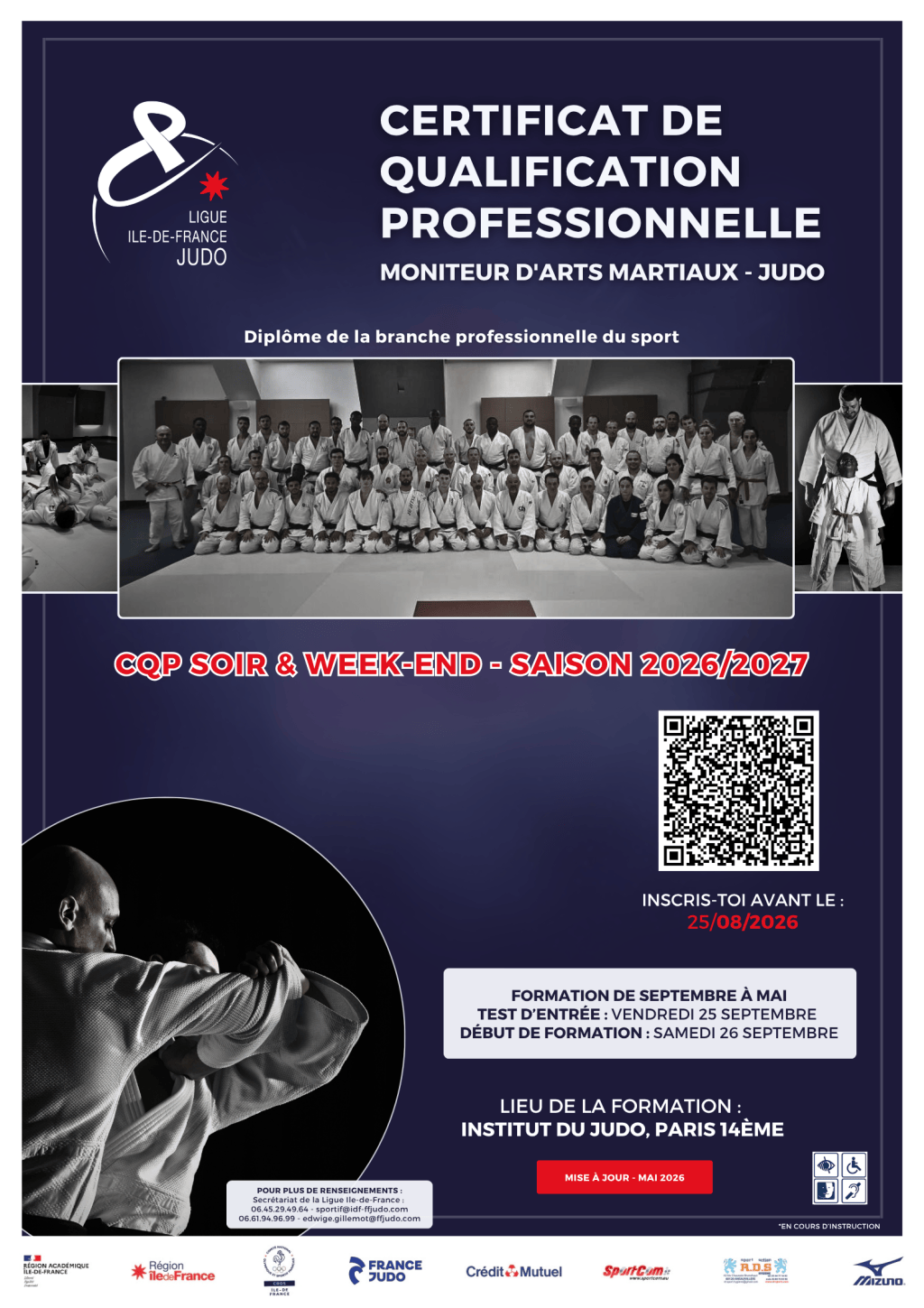 Bannière visuelle de présentation de la formation