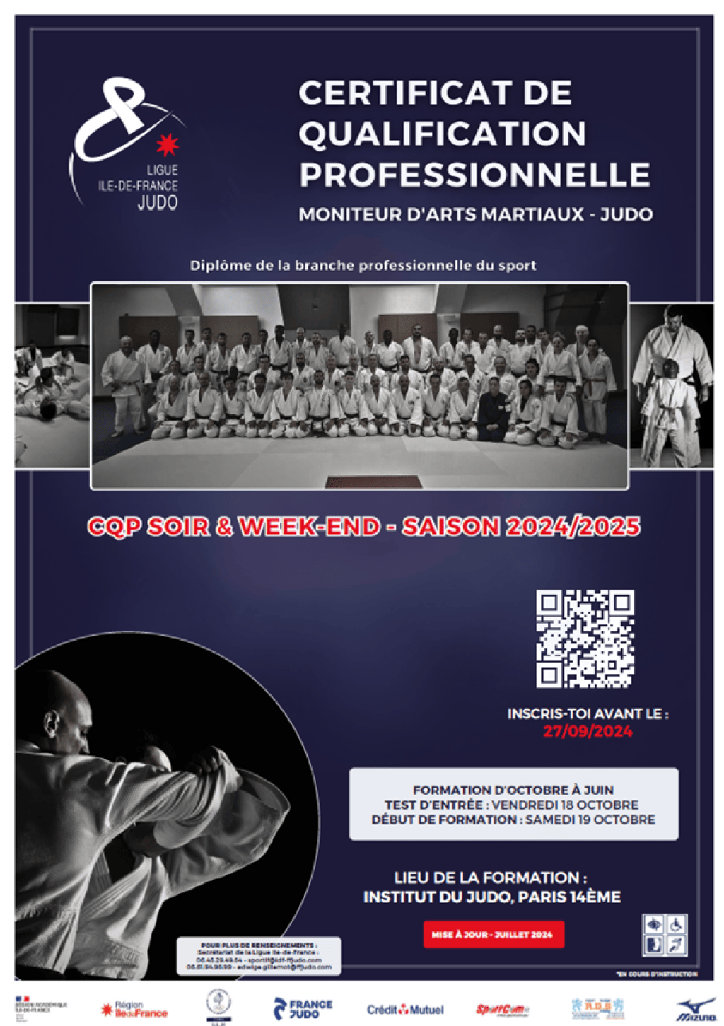 Bannière visuelle de présentation de la formation