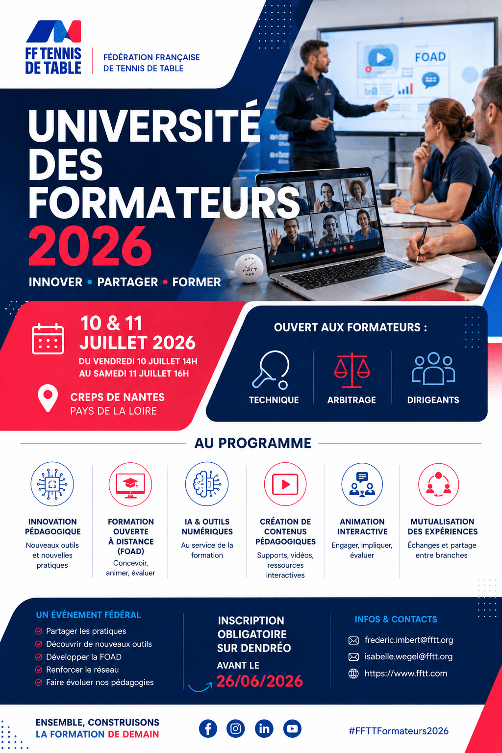 Bannière visuelle de présentation de la formation