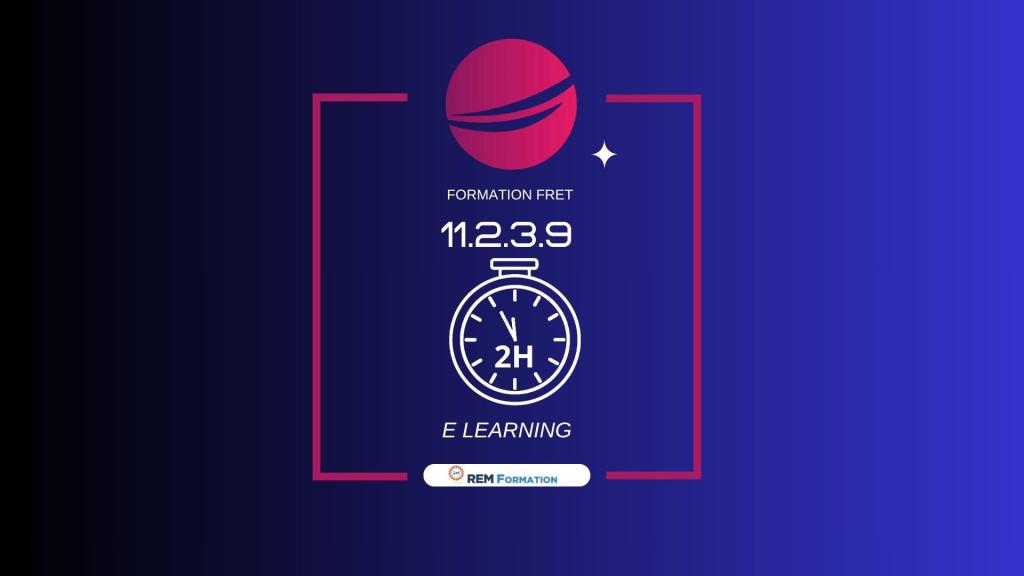 Bannière visuelle de présentation de la formation