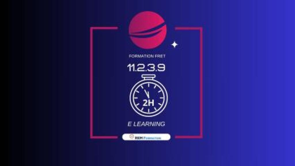 Bannière visuelle de présentation de la formation