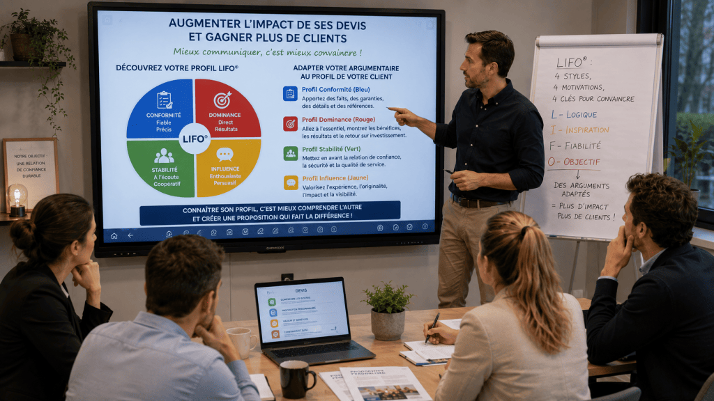 Bannière visuelle de présentation de la formation
