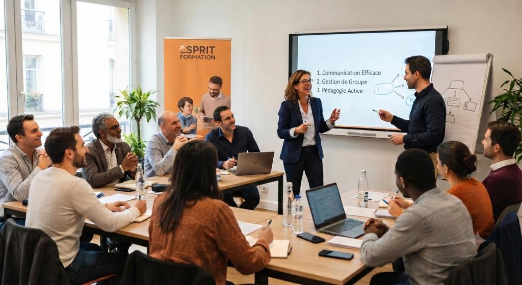 Bannière visuelle de présentation de la formation