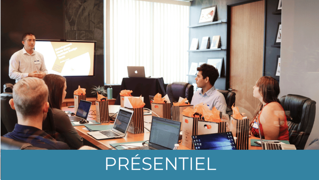 Bannière visuelle de présentation de la formation