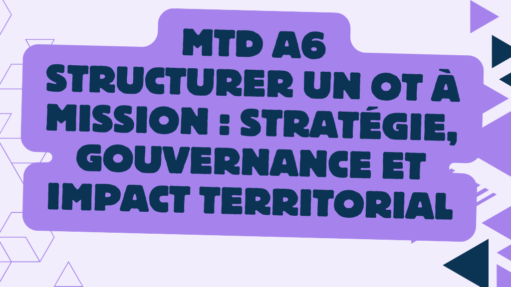 Bannière visuelle de présentation de la formation