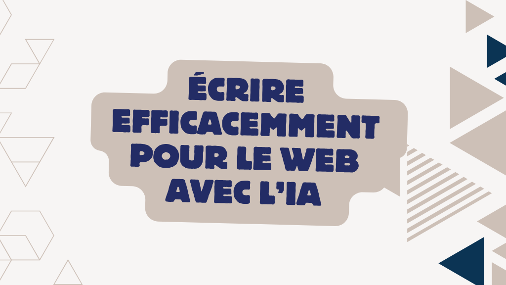 Bannière visuelle de présentation de la formation