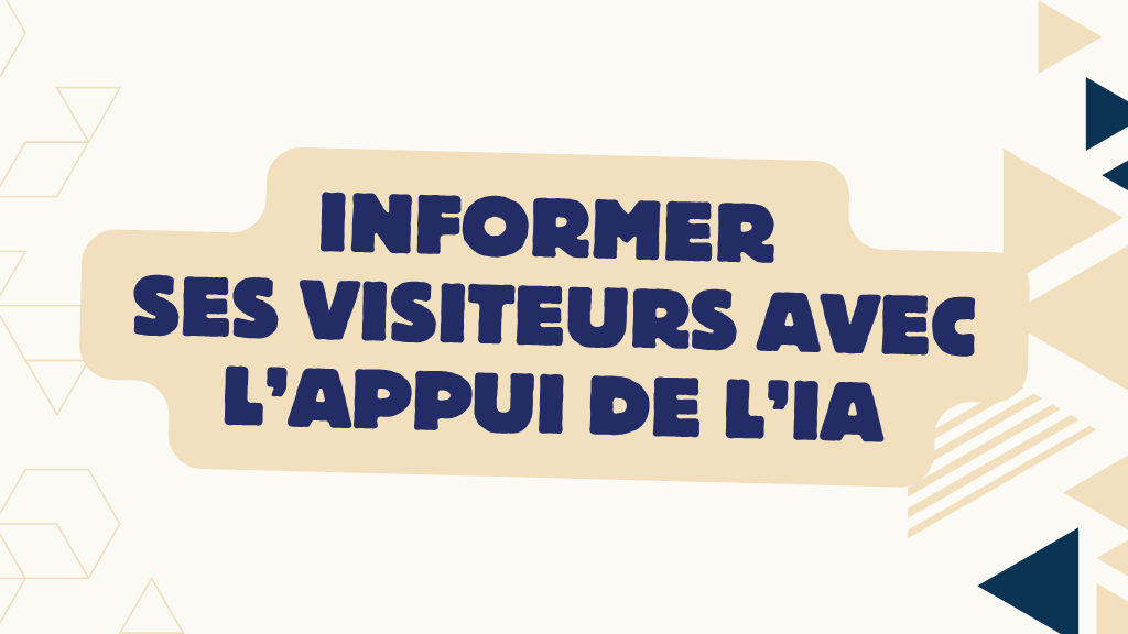 Bannière visuelle de présentation de la formation