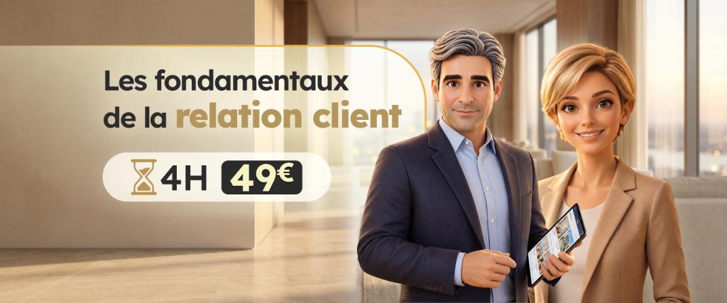Bannière visuelle de présentation de la formation